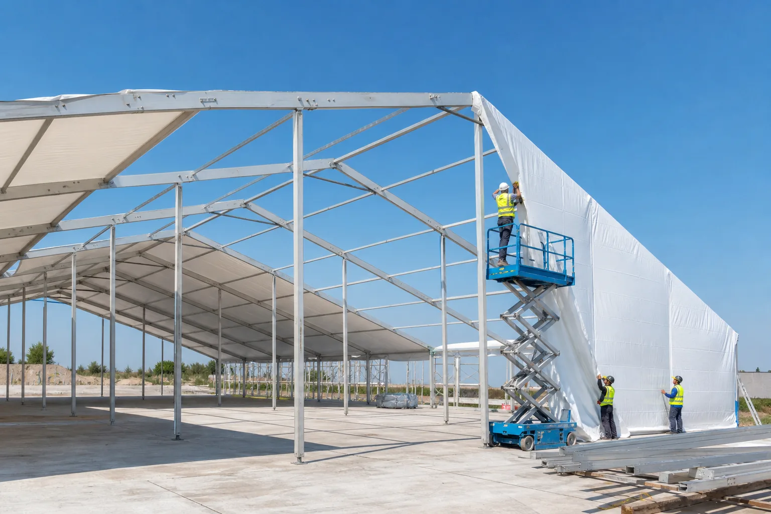 Wynajem hal namiotowych w Bydgoszczy – produkcja na wymiar